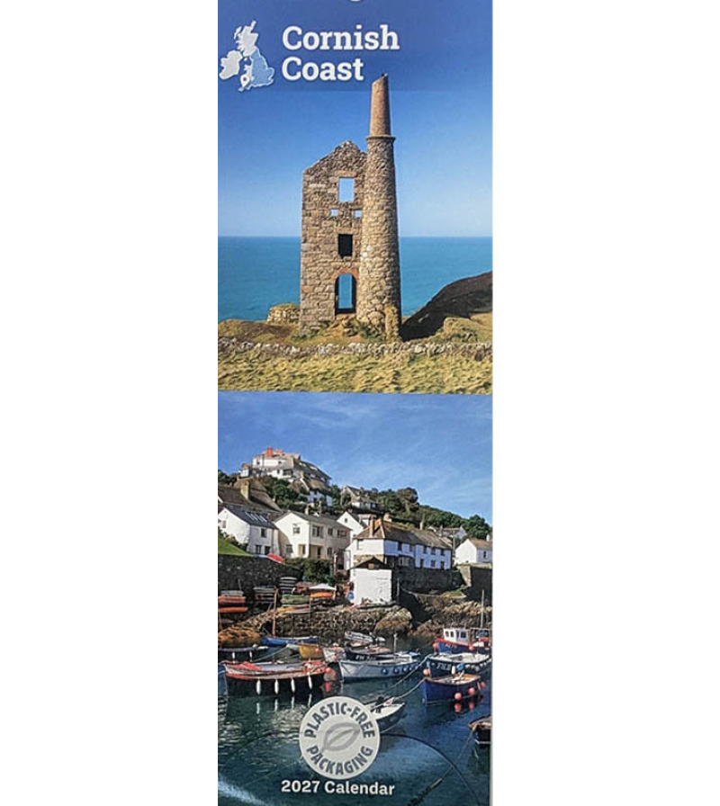 CORNWALL SLIM CALENDAR 2027