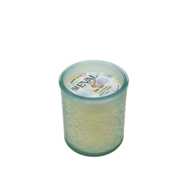 ST EVAL SEA SALT BEACHCOMBING GLASS CANDLE